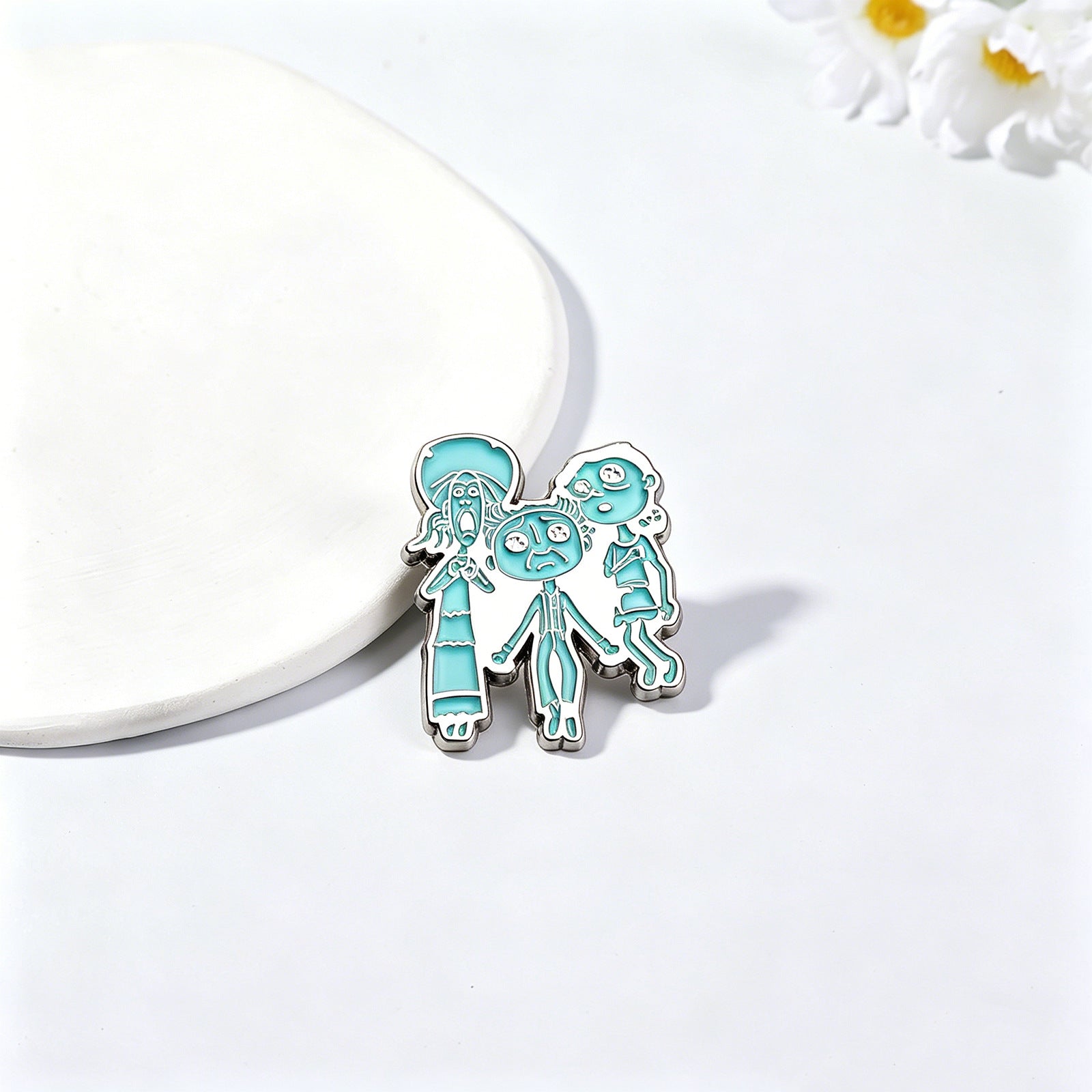 Cat Pin Made Of Zinc Alloy With Stoving Varnish Finish