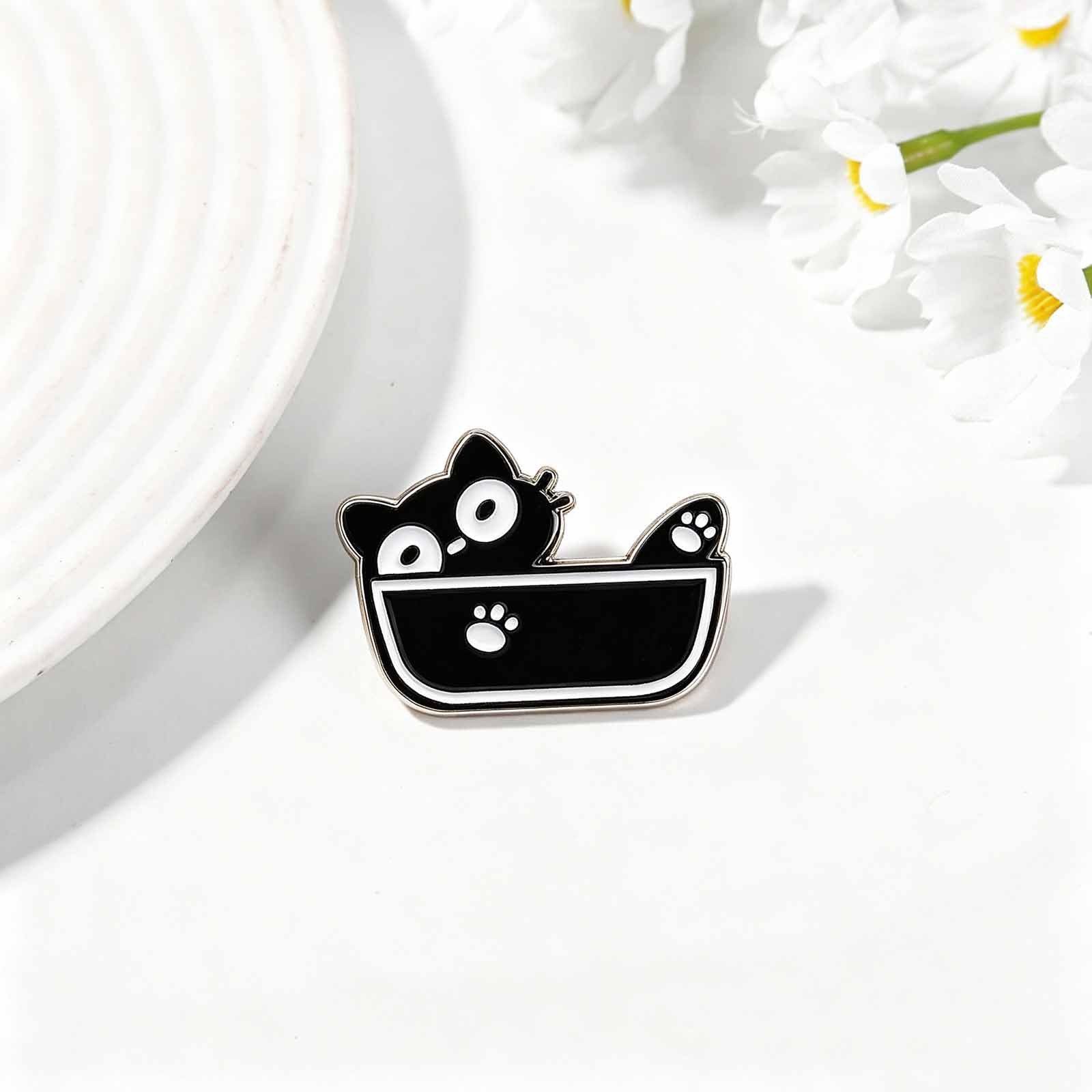 Cartoon Pin Made Of Zinc Alloy Featuring Stoving Varnish In Multicolor