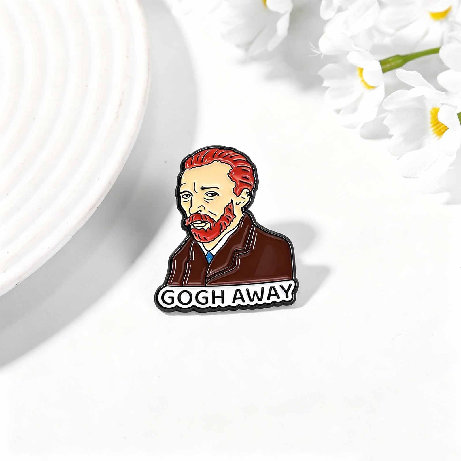 Cartoon Pin Made Of Zinc Alloy Featuring Stoving Varnish In Multicolor