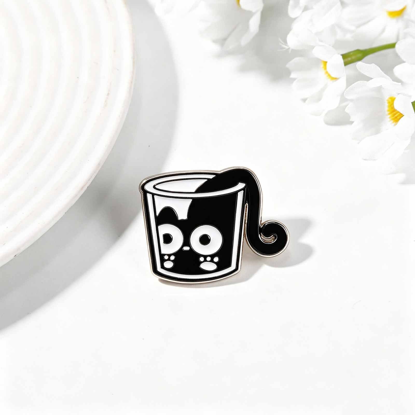 Cartoon Pin Made Of Zinc Alloy Featuring Stoving Varnish In Multicolor