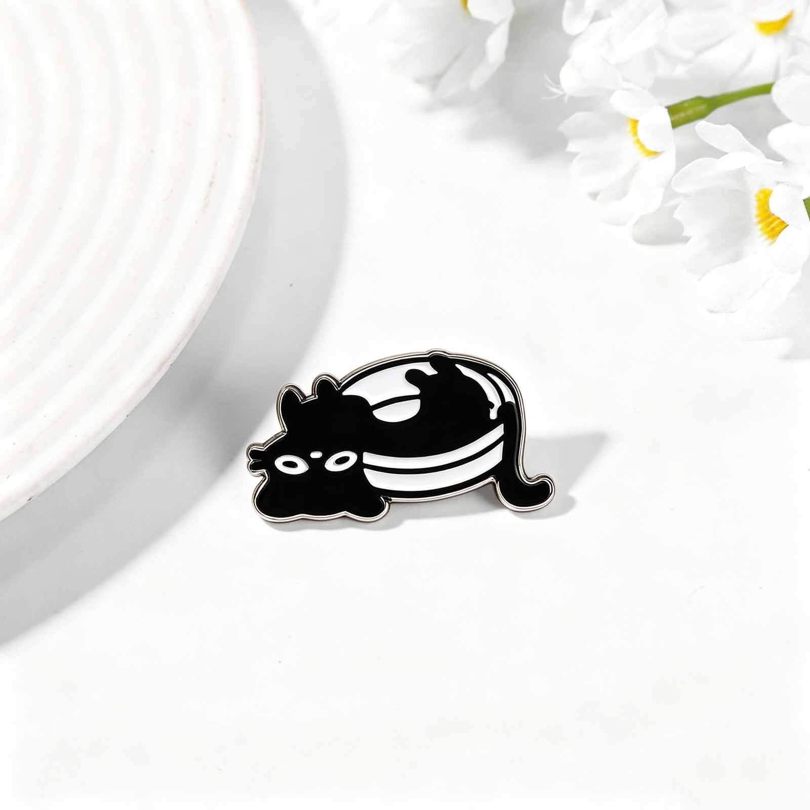 Cartoon Pin Made Of Zinc Alloy Featuring Stoving Varnish In Multicolor