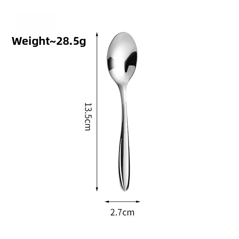 Elegant Solid Color Tableware Set For Birthday Celebrations, Featuring Stylish Western Cutlery