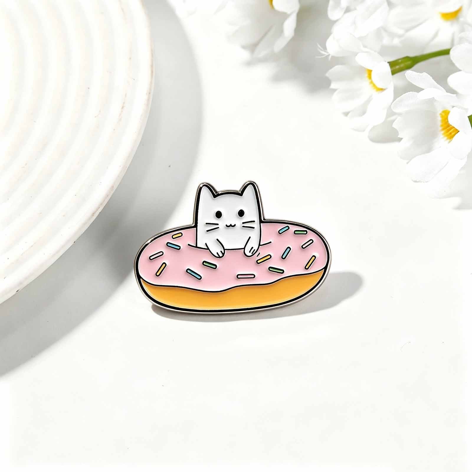 Cartoon Pin Made Of Zinc Alloy Featuring Stoving Varnish In Multicolor