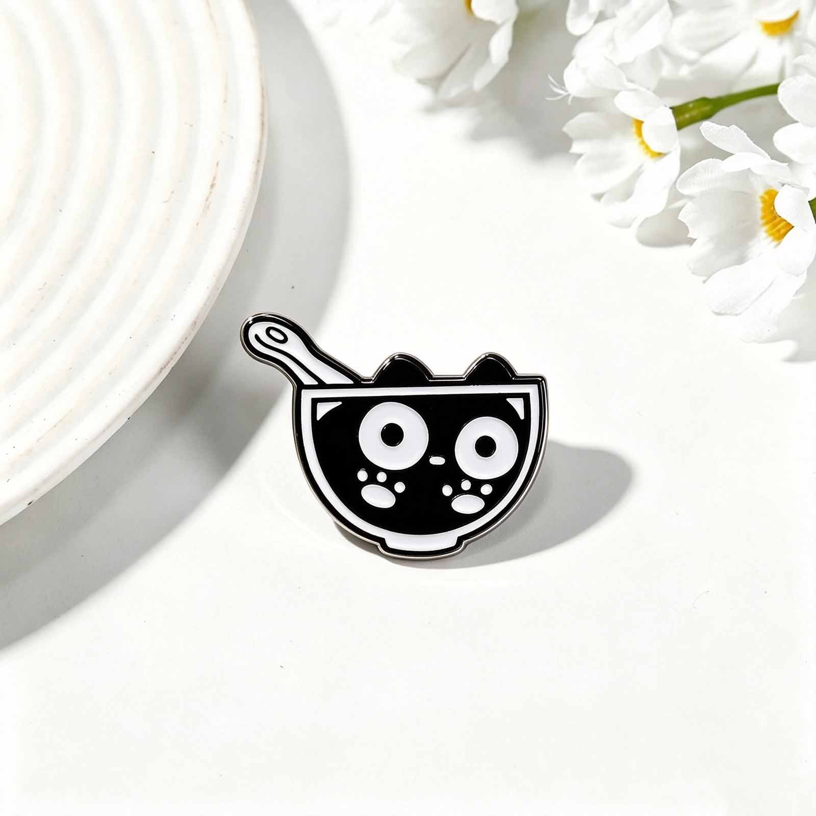 Cartoon Pin Made Of Zinc Alloy Featuring Stoving Varnish In Multicolor
