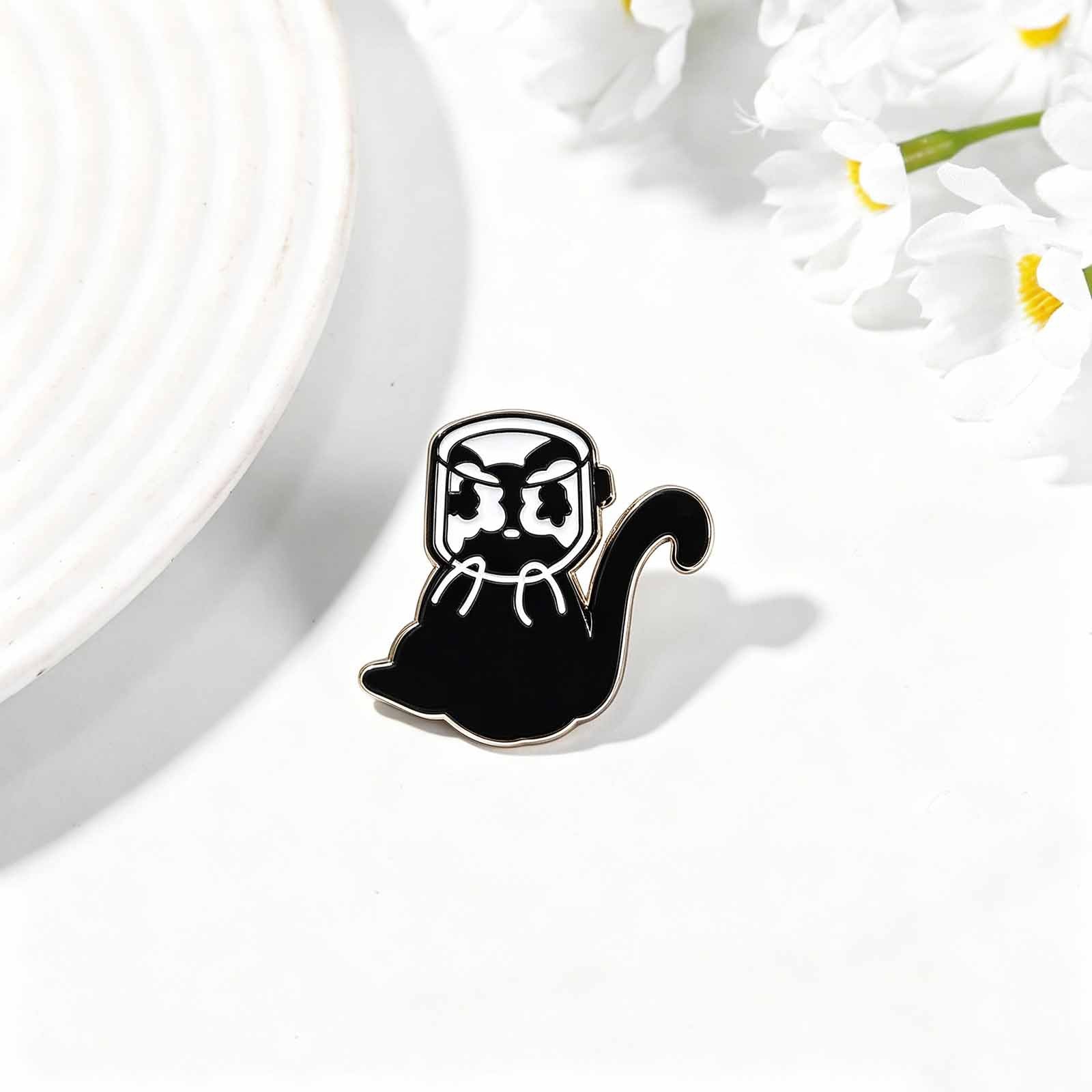 Cartoon Pin Made Of Zinc Alloy Featuring Stoving Varnish In Multicolor
