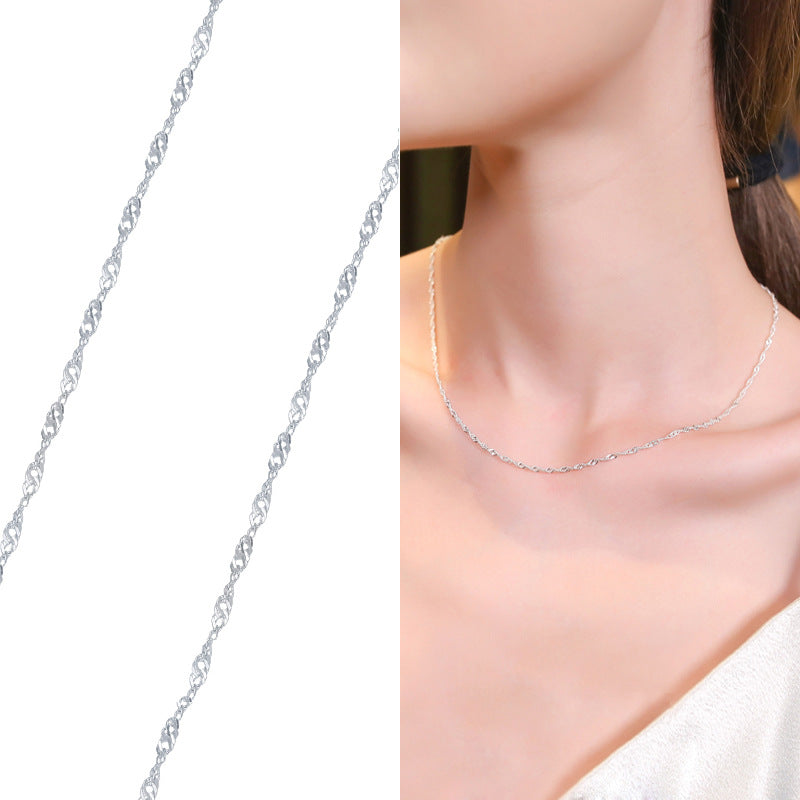 Cross Necklace For Women With Copper Alloy Box Chain, Stylish Daily Wear Jewelry