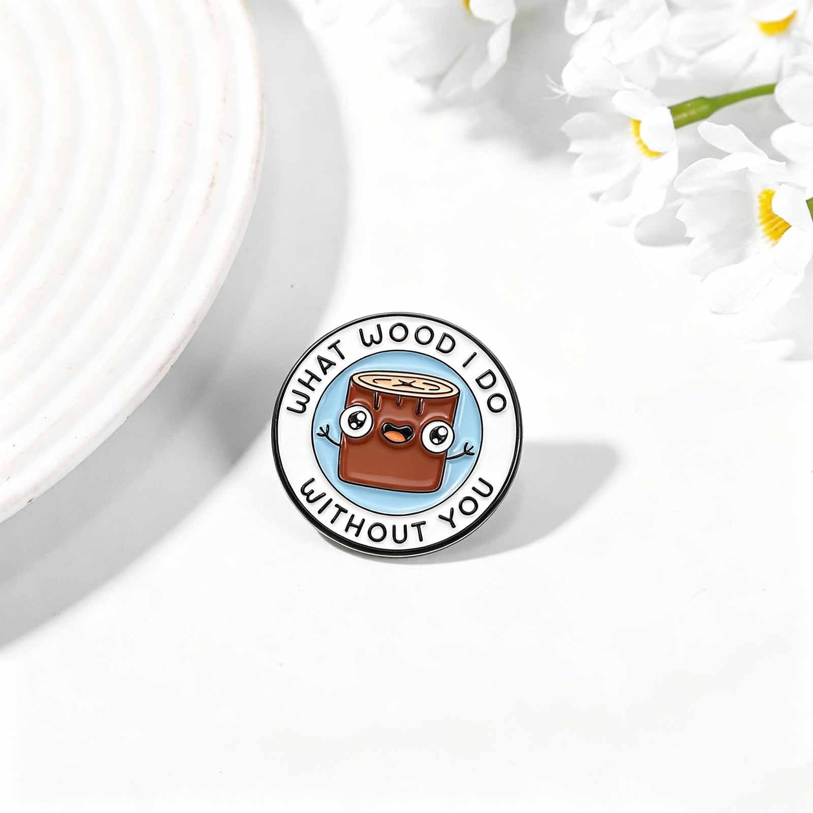 Cartoon Pin Made Of Zinc Alloy Featuring Stoving Varnish In Multicolor