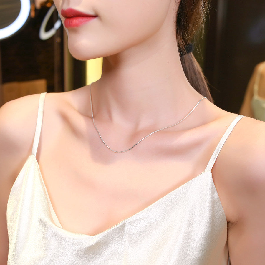 Cross Necklace For Women With Copper Alloy Box Chain, Stylish Daily Wear Jewelry