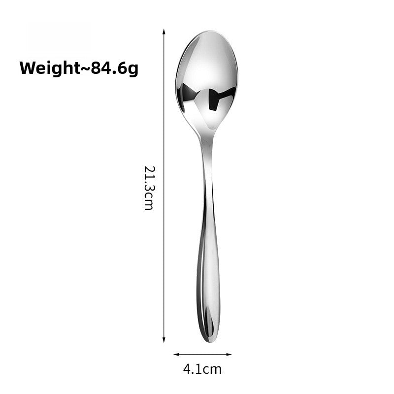 Elegant Solid Color Tableware Set For Birthday Celebrations, Featuring Stylish Western Cutlery