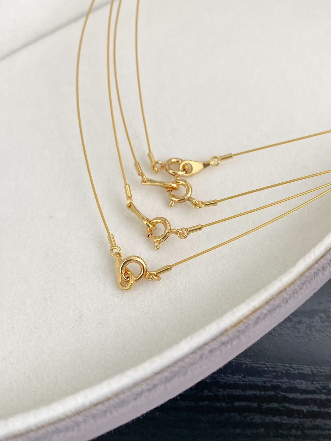 Handmade Simple Style Necklace With 5-6mm Artificial Pearls, Electroplated Finish For Women