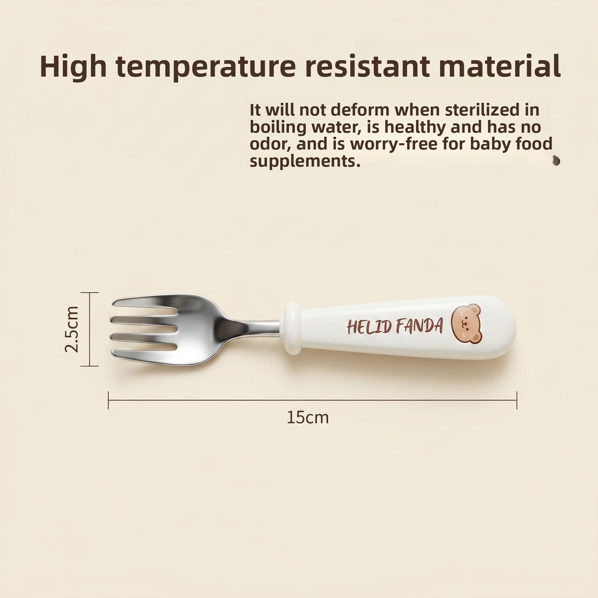 Cute Cartoon Tableware Set Featuring 316 Stainless Steel Inner Liner, Perfect For Western Dining With Knives, Forks, And Spoons