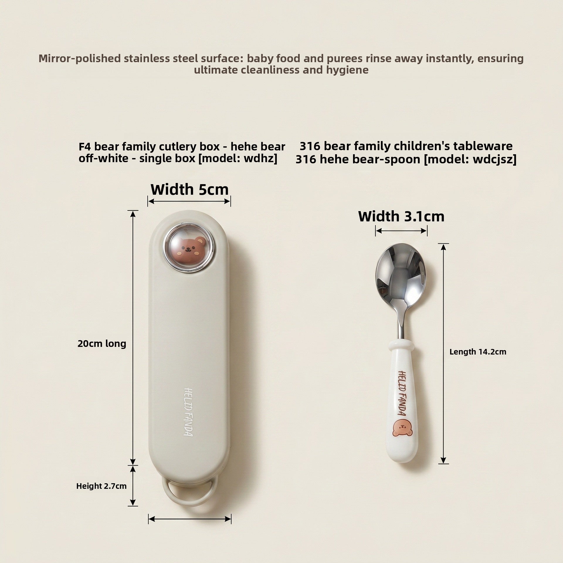 Cute Cartoon Tableware Set Featuring 316 Stainless Steel Inner Liner, Perfect For Western Dining With Knives, Forks, And Spoons