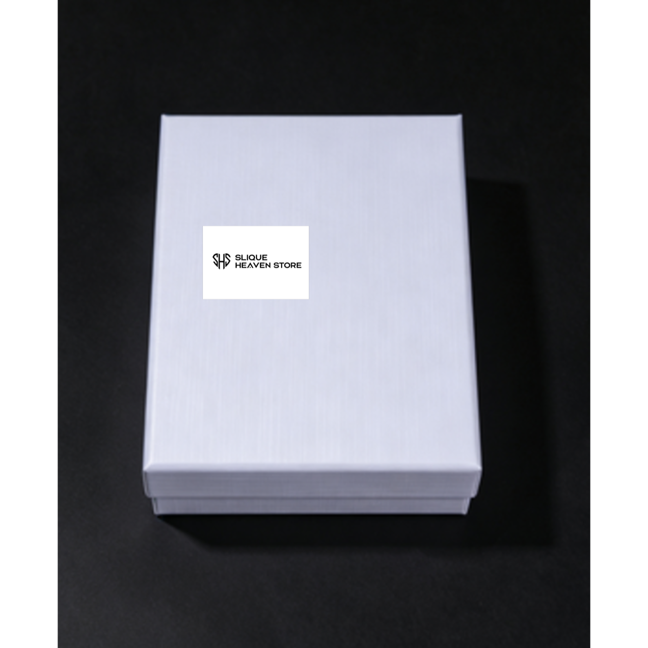 Basic Square Paper Jewelry Box For Holiday, 1 Piece
