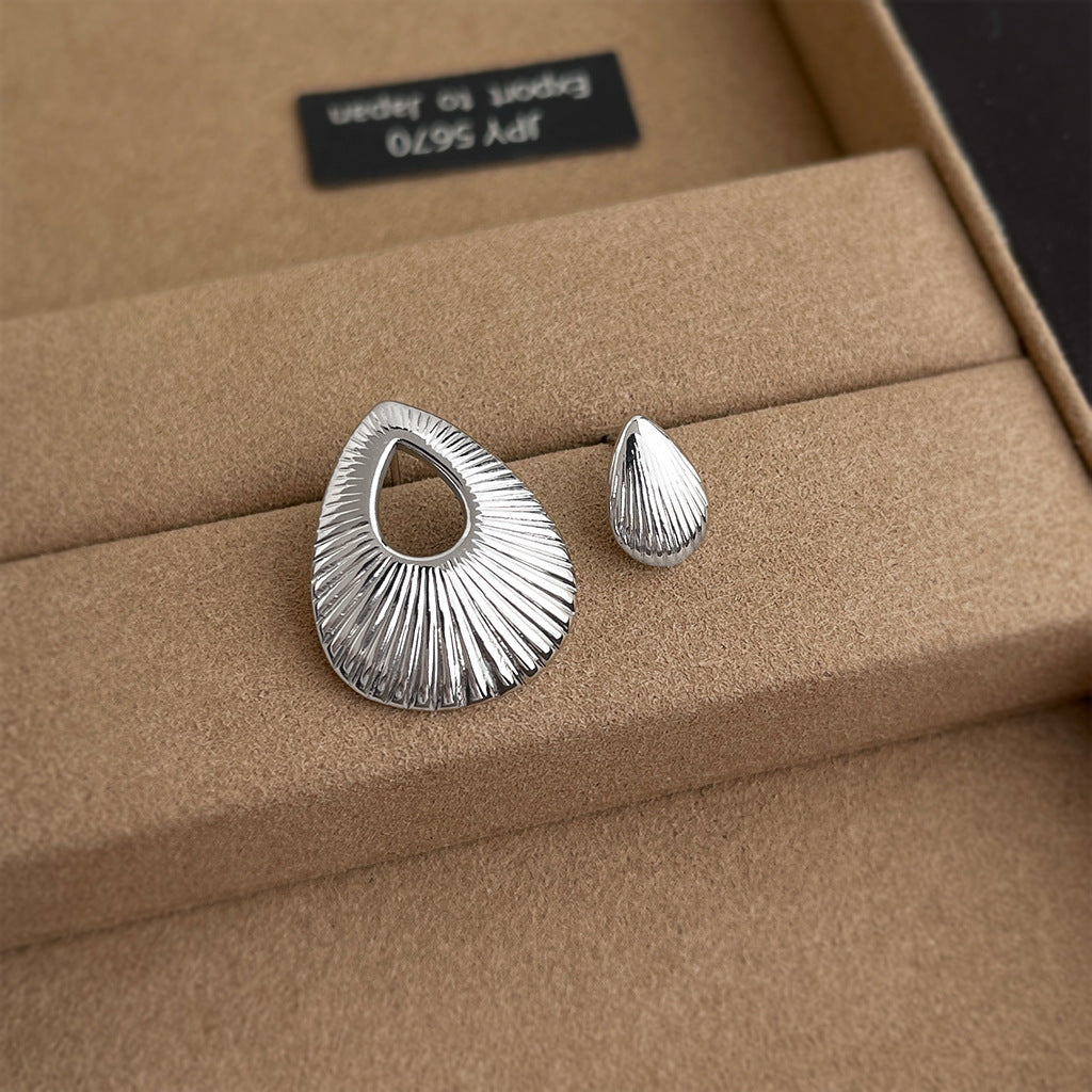 Geometric Copper Earrings For Women Featuring Exaggerated Style In Gold