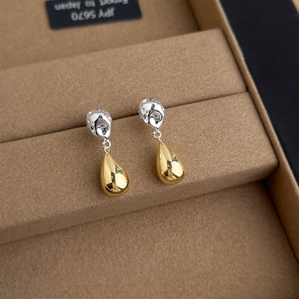 Geometric Copper Earrings For Women Featuring Exaggerated Style In Gold