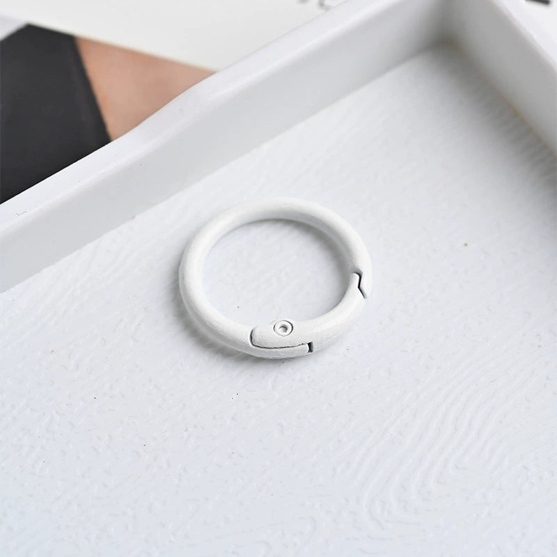 Colour Metal Key Chains In Stylish Design, Perfect For Organizing Keys And Accessories