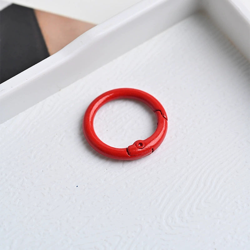 Colour Metal Key Chains In Stylish Design, Perfect For Organizing Keys And Accessories