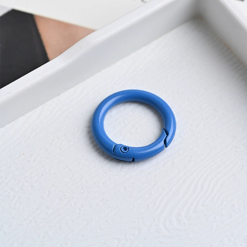 Colour Metal Key Chains In Stylish Design, Perfect For Organizing Keys And Accessories