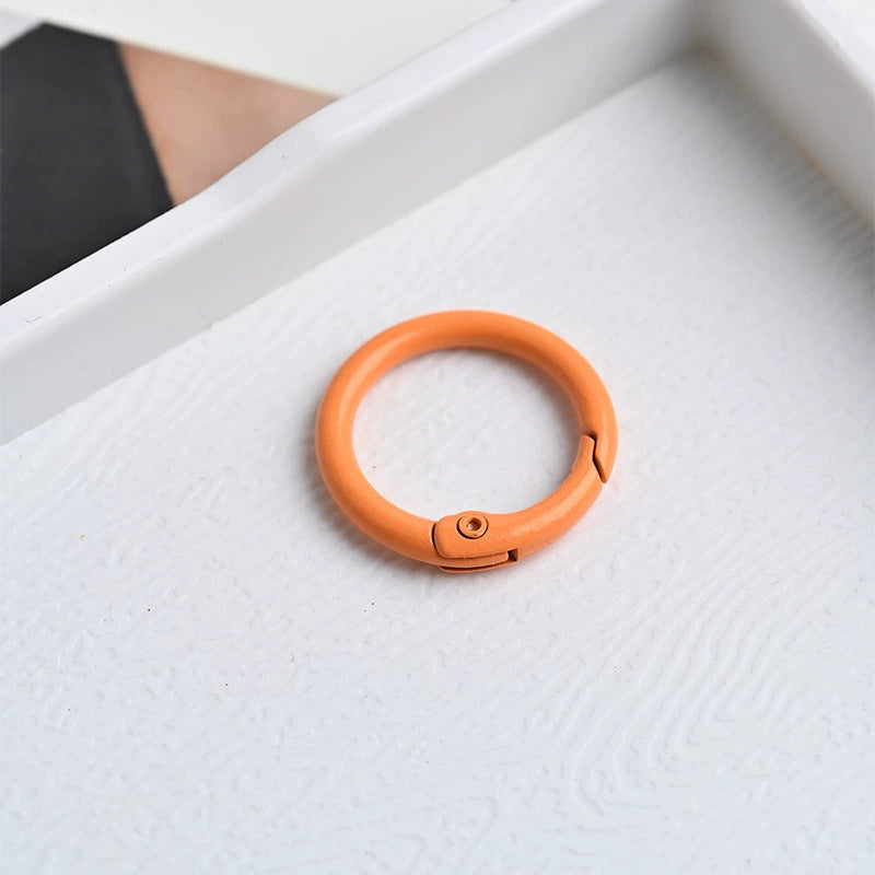 Colour Metal Key Chains In Stylish Design, Perfect For Organizing Keys And Accessories