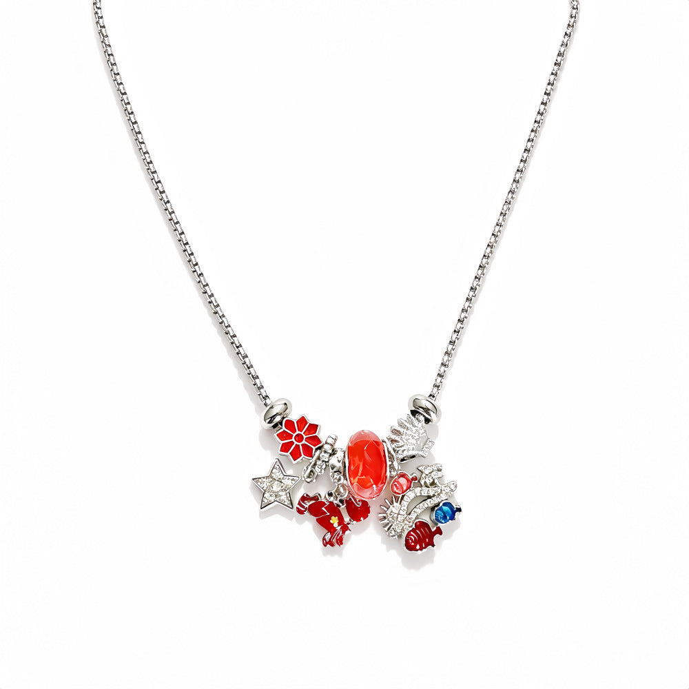 New Style Constellation Bracelet For Women With Crystal Pendant In Zinc Alloy