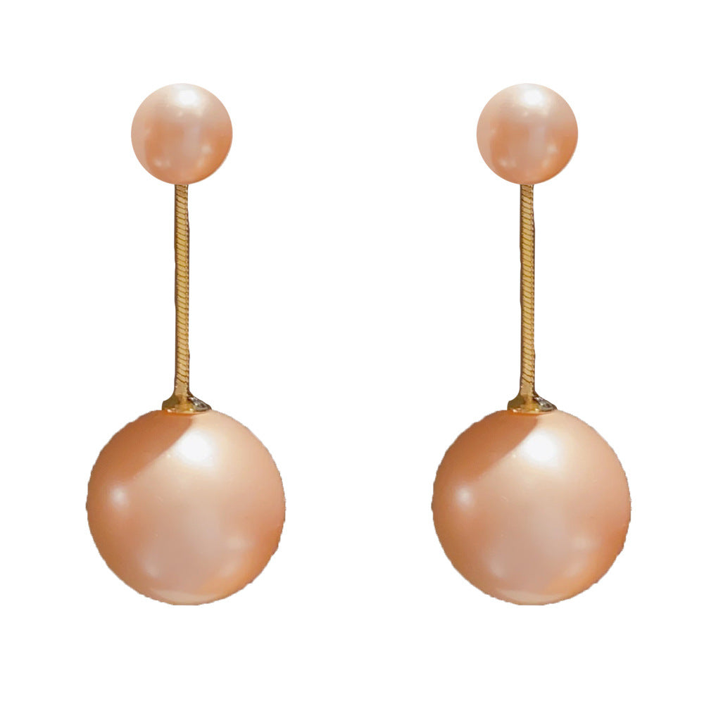 Elegant Tassel Drop Earrings For Women With Copper Ear Pins And Real Gold Plated Finish