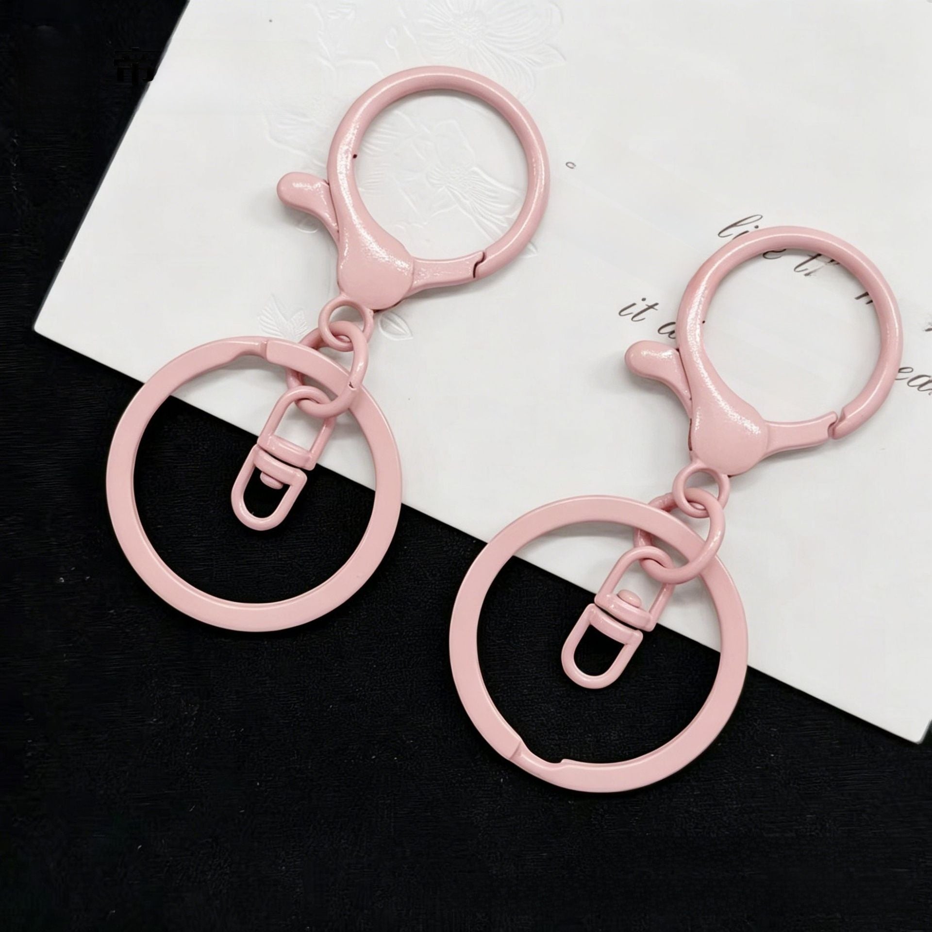 3 PCS Alloy Lobster Trigger Clasp Closure With Key Pattern Featuring Stoving Varnish For Jewelry Making Accessories