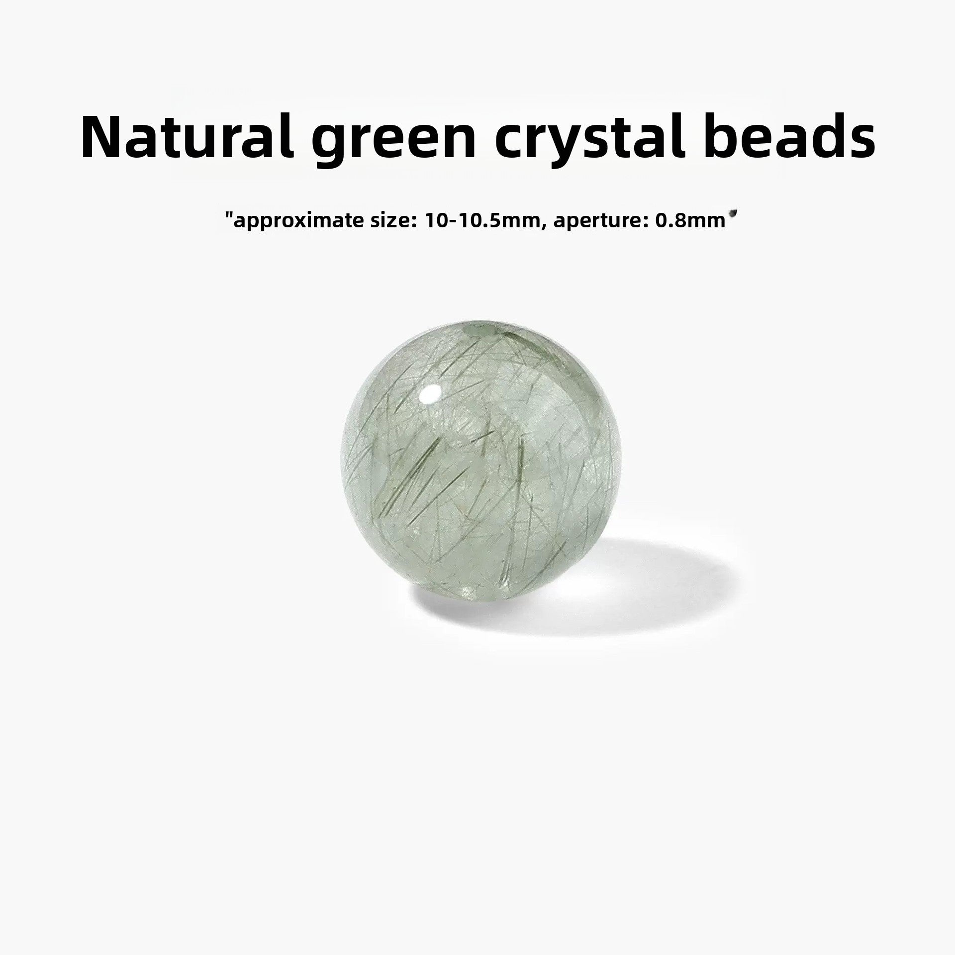 Handmade Red Crystal Beads For Jewelry Making, Diameter 6 Mm, 1 PCS Package