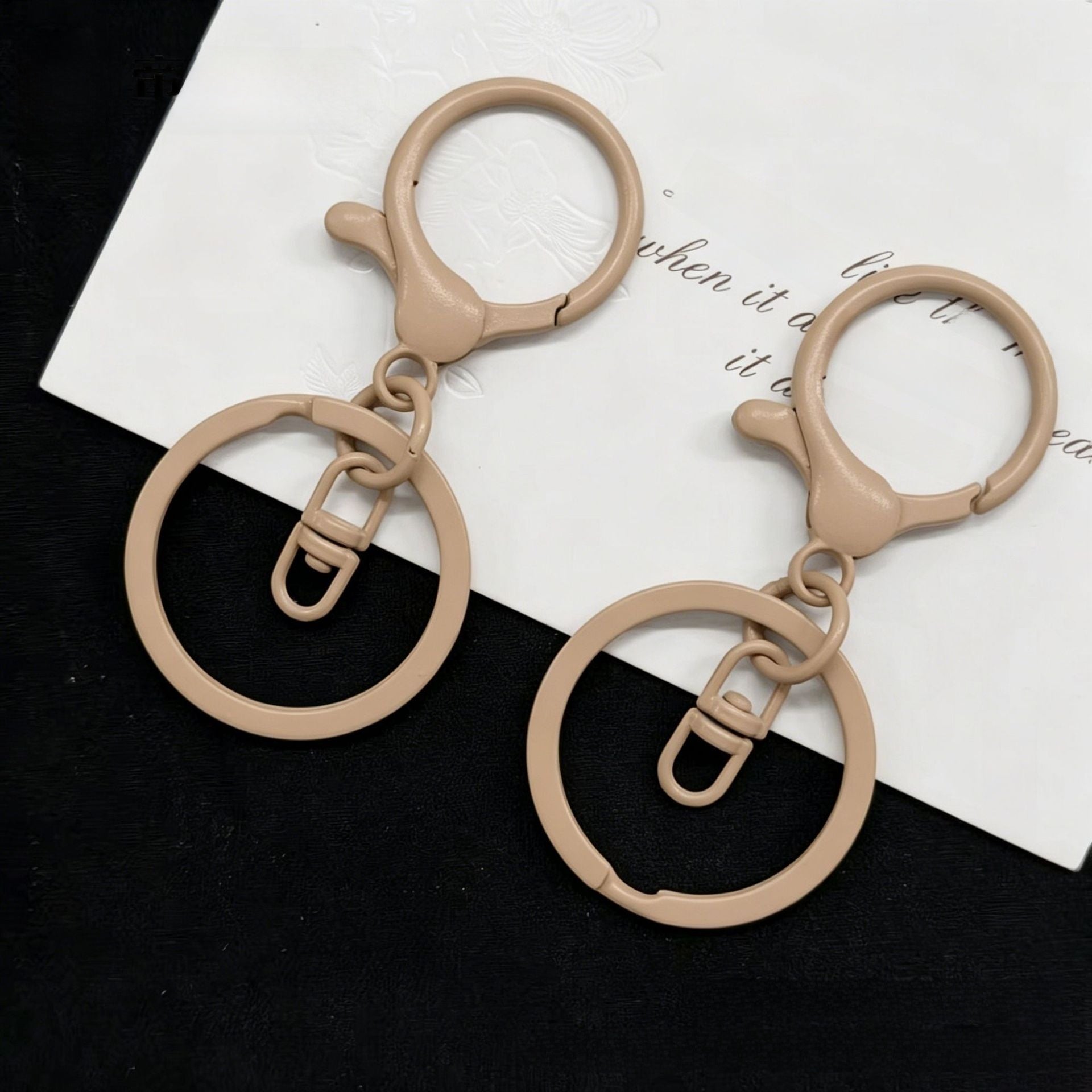 3 PCS Alloy Lobster Trigger Clasp Closure With Key Pattern Featuring Stoving Varnish For Jewelry Making Accessories
