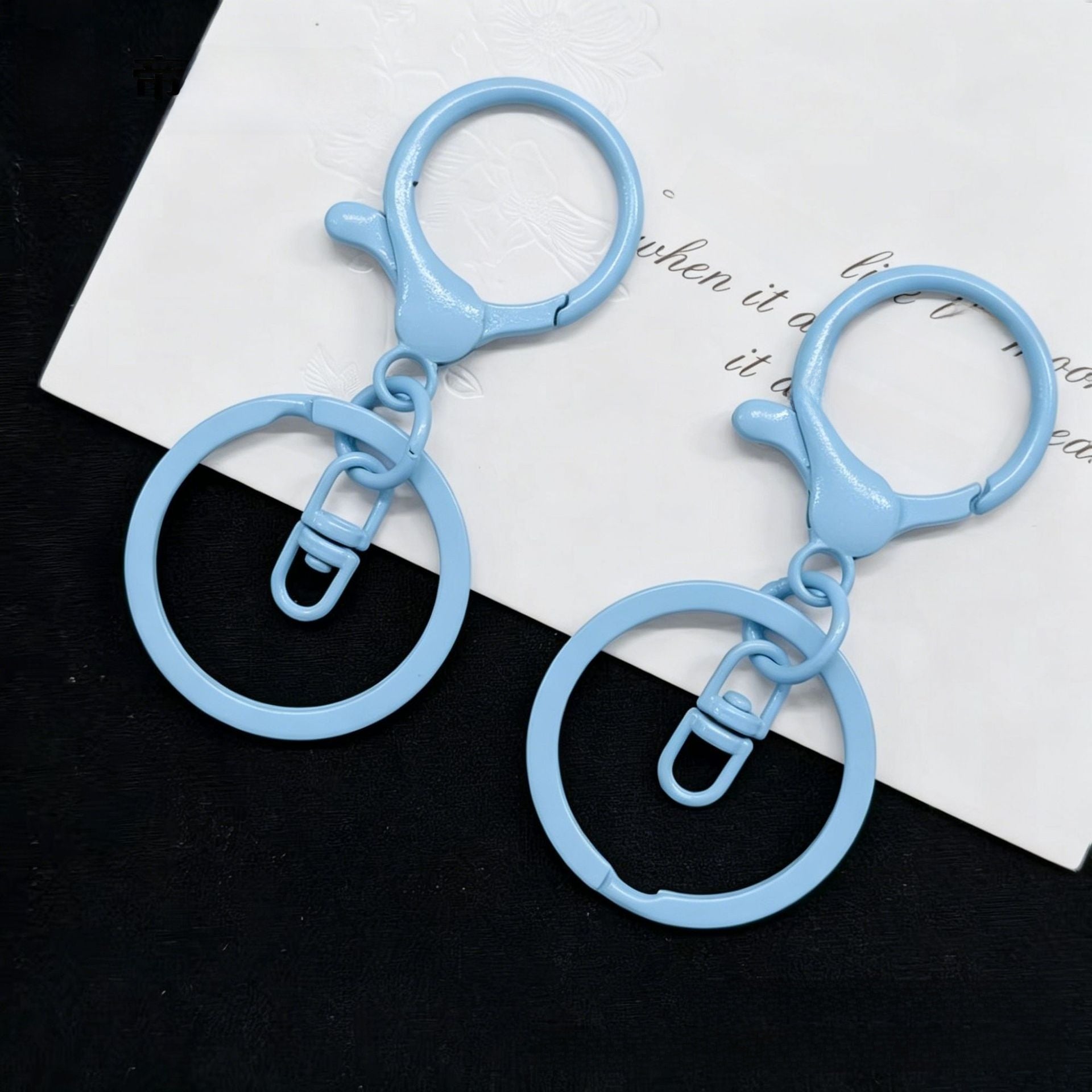 3 PCS Alloy Lobster Trigger Clasp Closure With Key Pattern Featuring Stoving Varnish For Jewelry Making Accessories