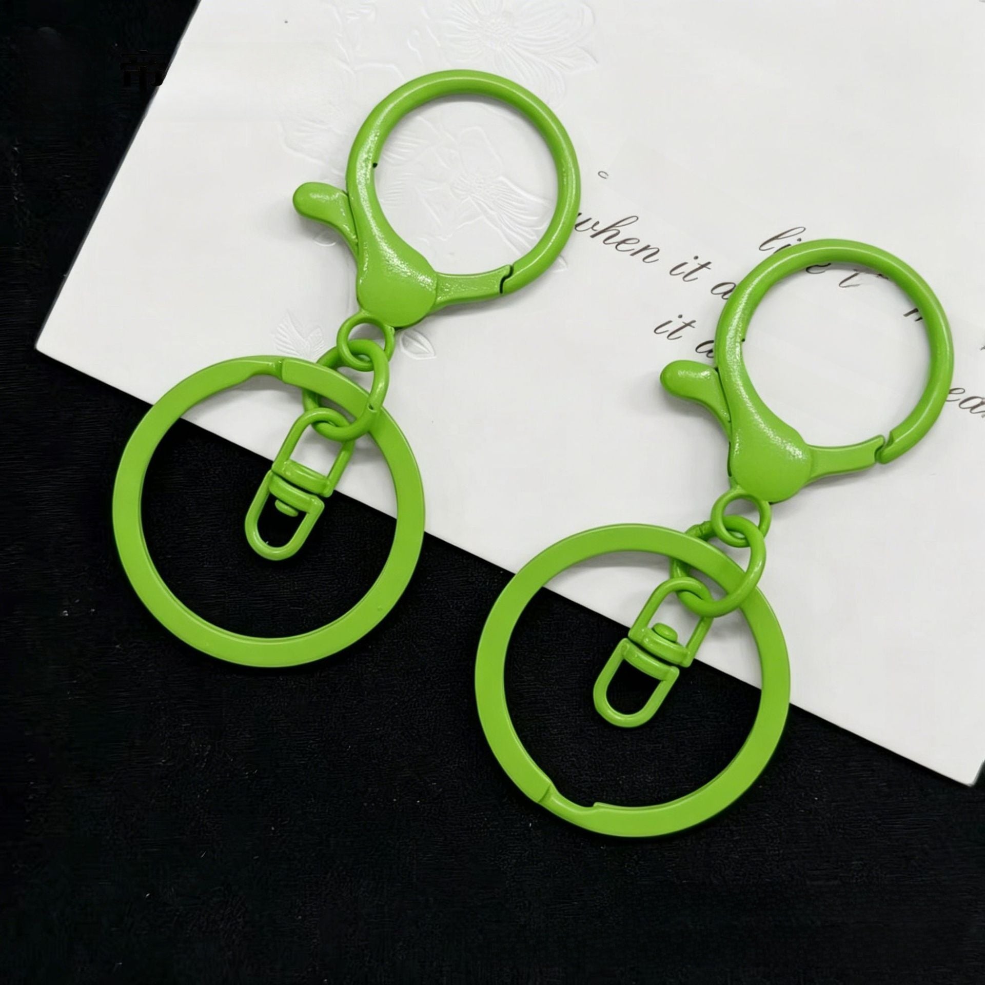 3 PCS Alloy Lobster Trigger Clasp Closure With Key Pattern Featuring Stoving Varnish For Jewelry Making Accessories