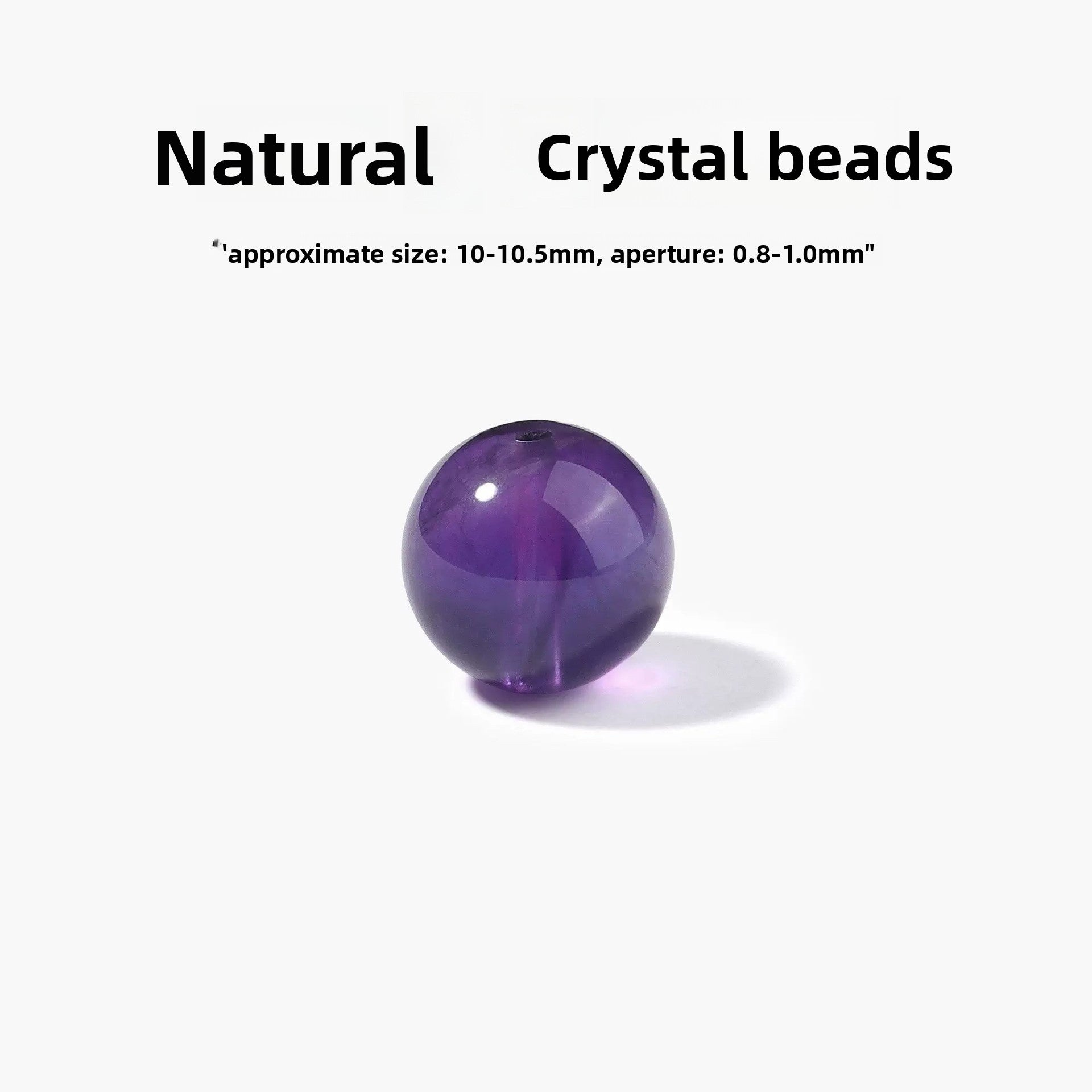 Handmade Red Crystal Beads For Jewelry Making, Diameter 6 Mm, 1 PCS Package