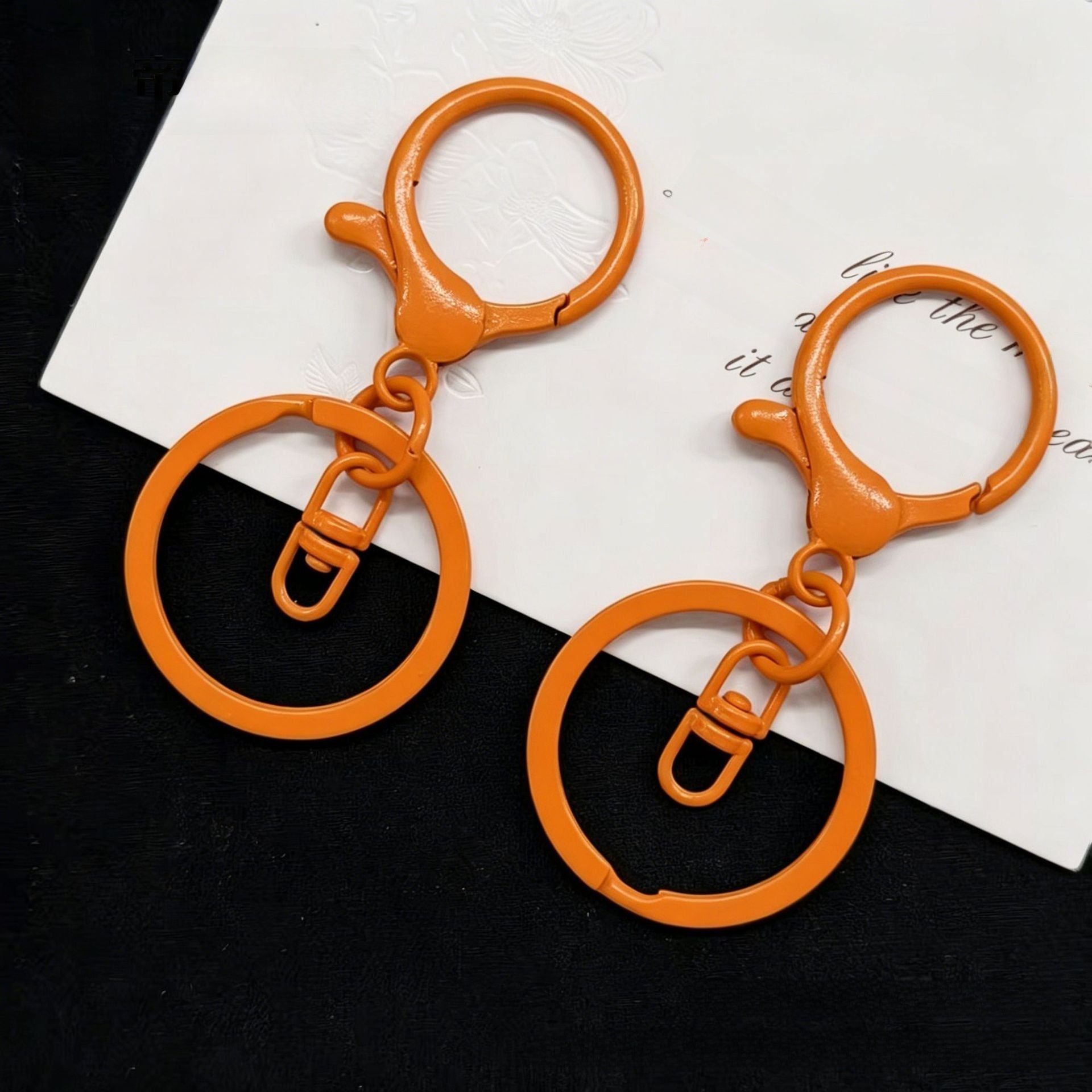 3 PCS Alloy Lobster Trigger Clasp Closure With Key Pattern Featuring Stoving Varnish For Jewelry Making Accessories