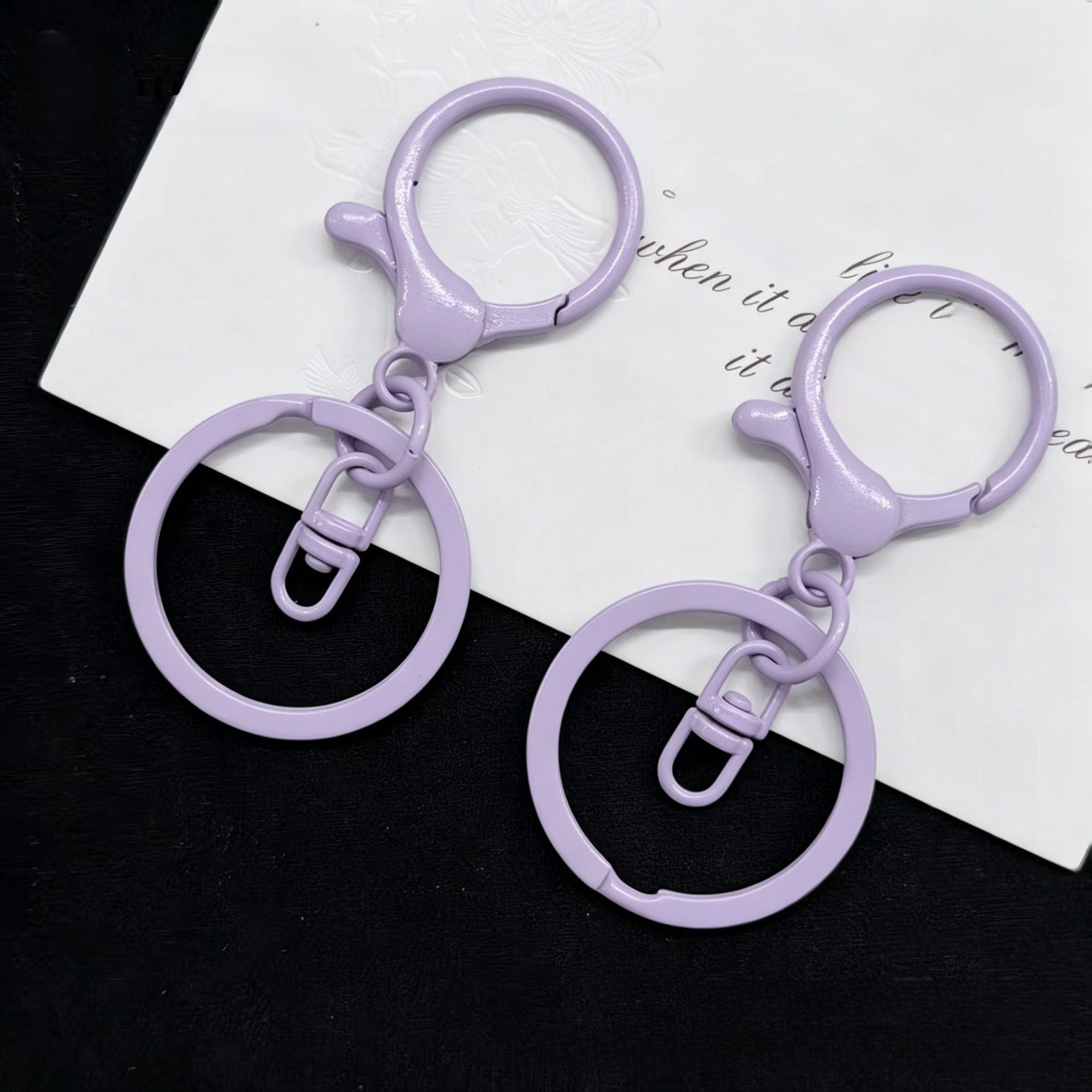 3 PCS Alloy Lobster Trigger Clasp Closure With Key Pattern Featuring Stoving Varnish For Jewelry Making Accessories