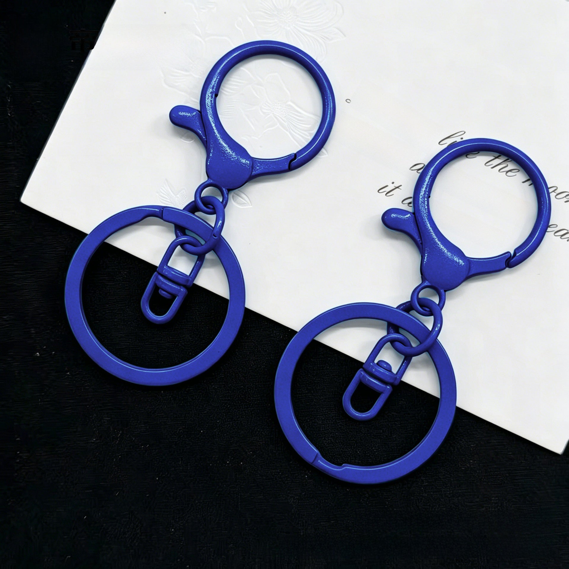 3 PCS Alloy Lobster Trigger Clasp Closure With Key Pattern Featuring Stoving Varnish For Jewelry Making Accessories