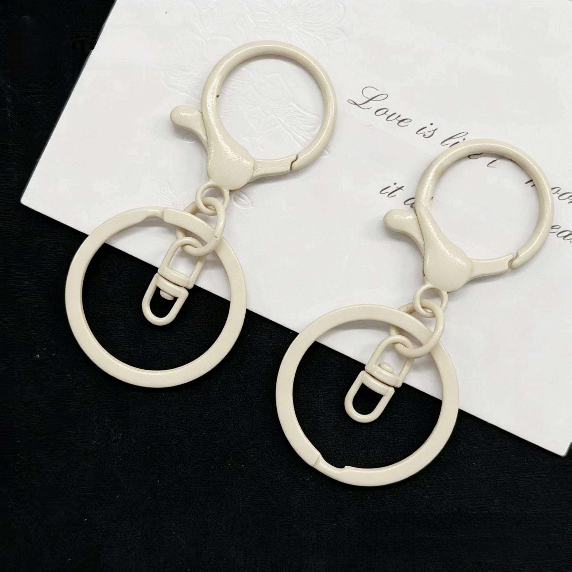 3 PCS Alloy Lobster Trigger Clasp Closure With Key Pattern Featuring Stoving Varnish For Jewelry Making Accessories