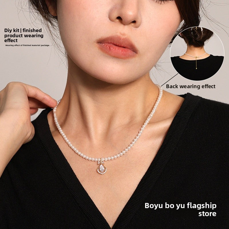 Original Design Copper Rope Jewelry Accessory With Gold Finish Featuring OT Toggle Clasp Closure