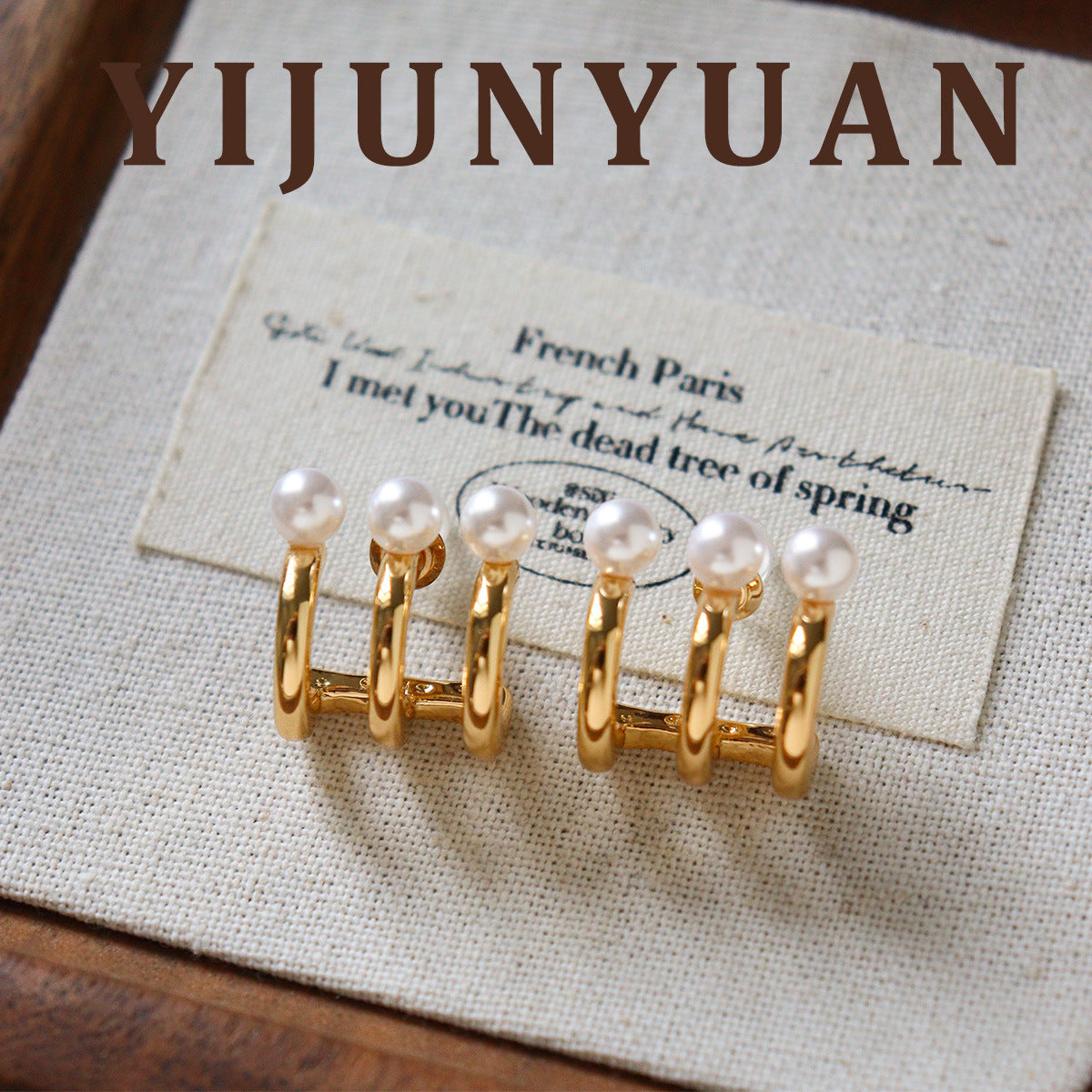 Gold Bow Tie Earrings For Women Featuring Copper With 925 Sterling Silver Ear Pins And Artificial Pearl Inlay