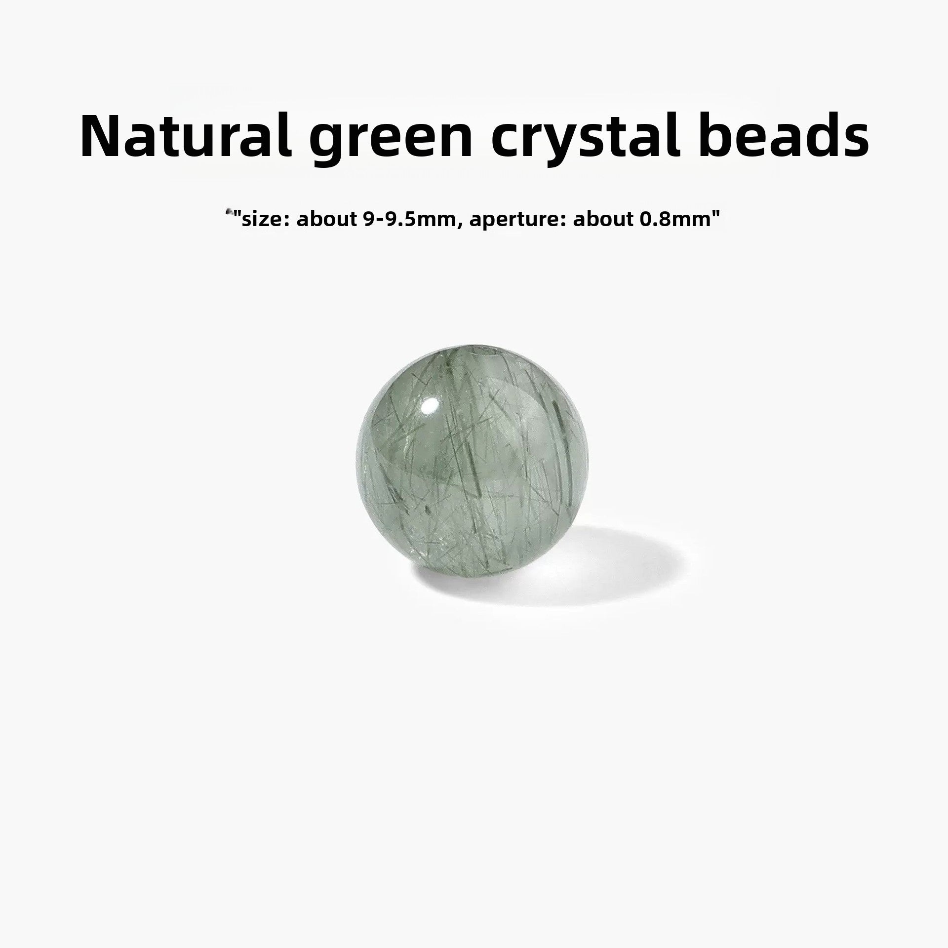 Handmade Red Crystal Beads For Jewelry Making, Diameter 6 Mm, 1 PCS Package