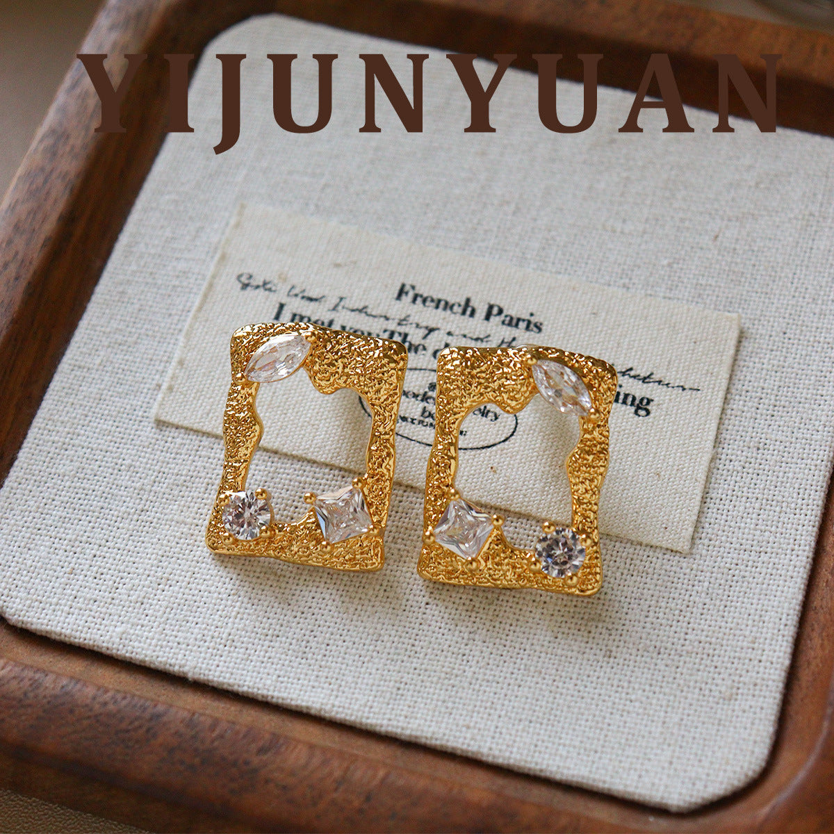 Gold Bow Tie Earrings For Women Featuring Copper Material And 925 Sterling Silver Ear Pins With Zircon Inlay
