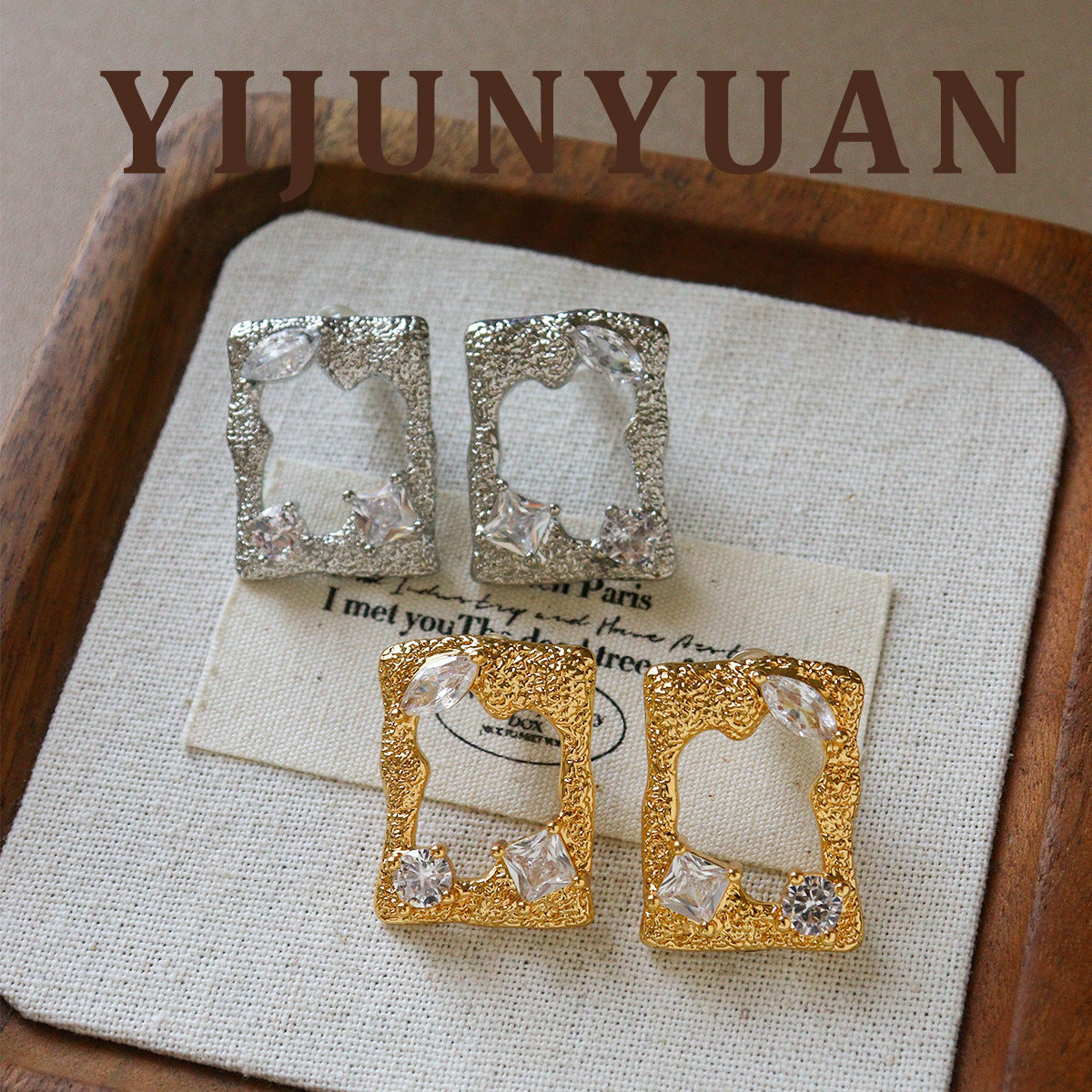 Gold Bow Tie Earrings For Women Featuring Copper Material And 925 Sterling Silver Ear Pins With Zircon Inlay