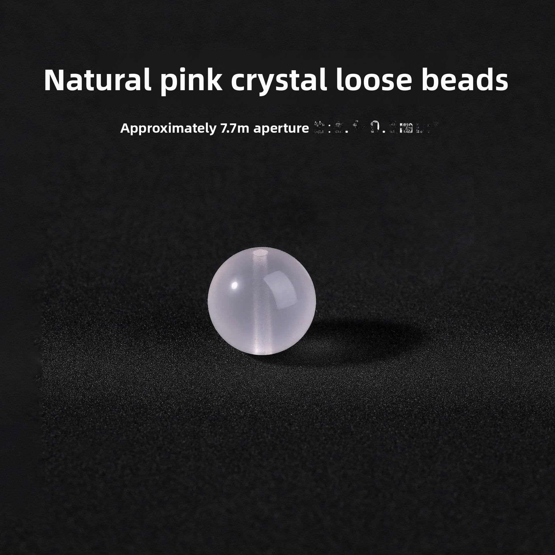 Handmade Red Crystal Beads For Jewelry Making, Diameter 6 Mm, 1 PCS Package