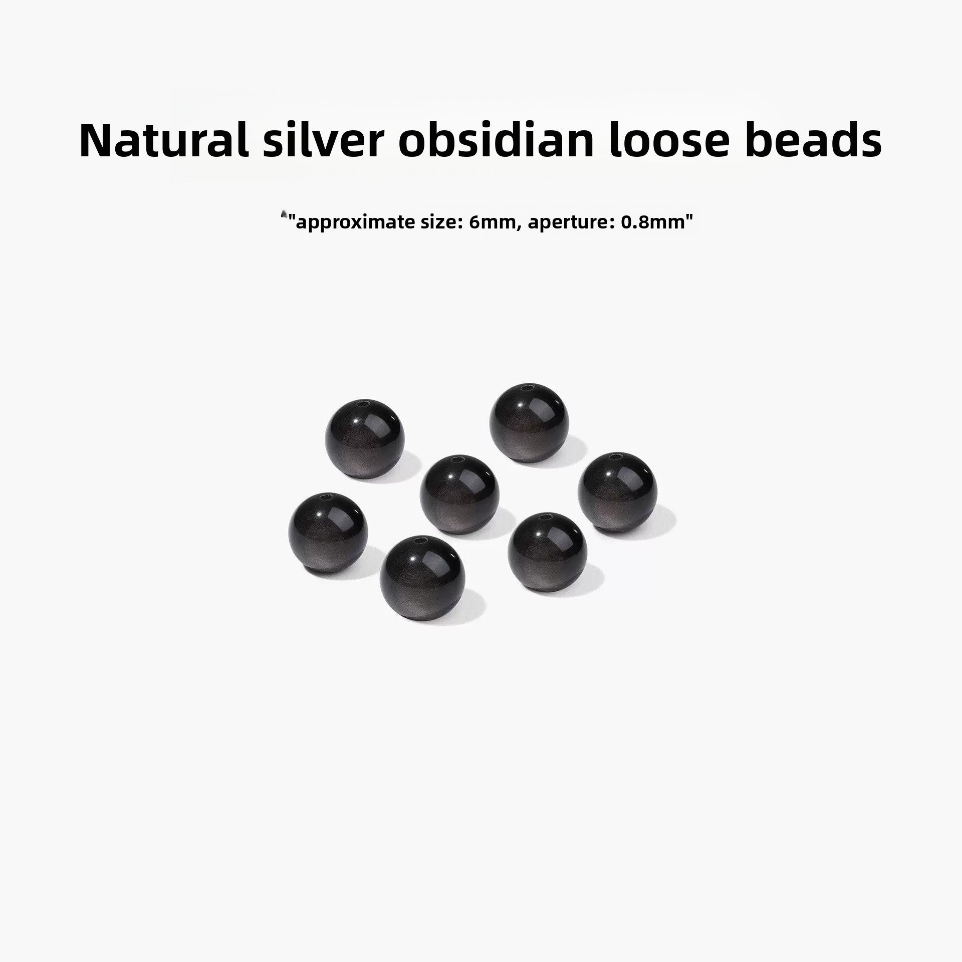 Handmade Red Crystal Beads For Jewelry Making, Diameter 6 Mm, 1 PCS Package