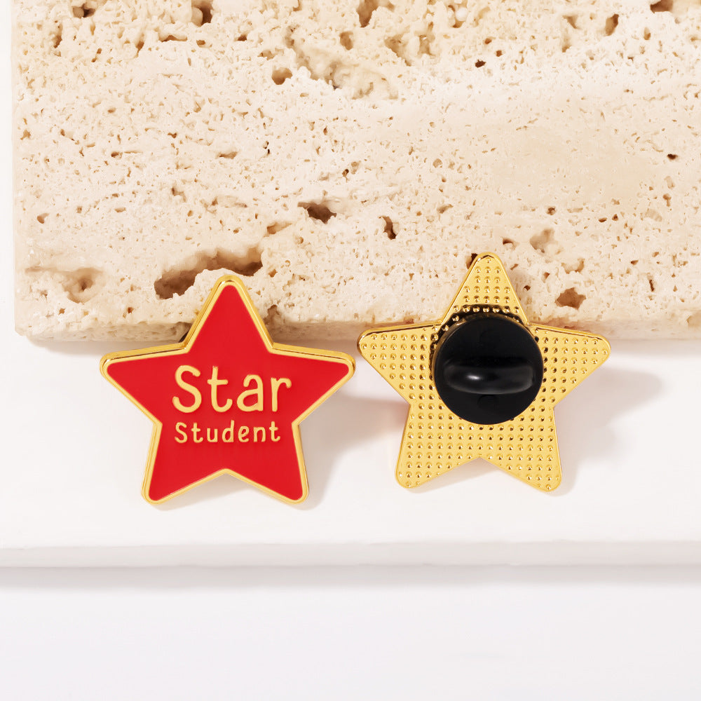 Cartoon Character Pin Made Of Alloy Featuring Enamel Craft, Available In Colour