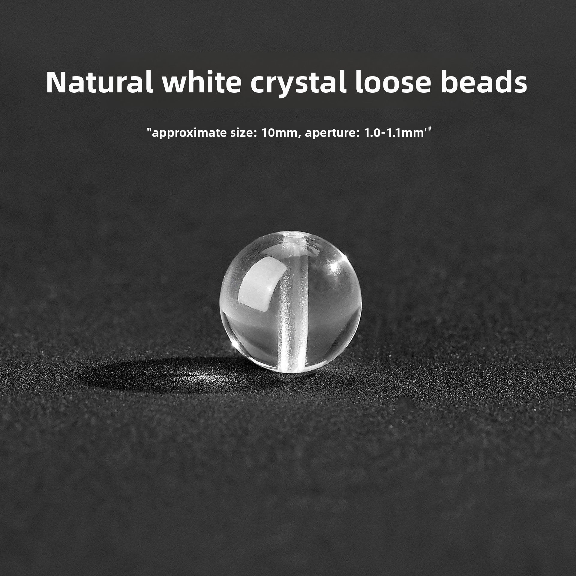 Handmade Red Crystal Beads For Jewelry Making, Diameter 6 Mm, 1 PCS Package