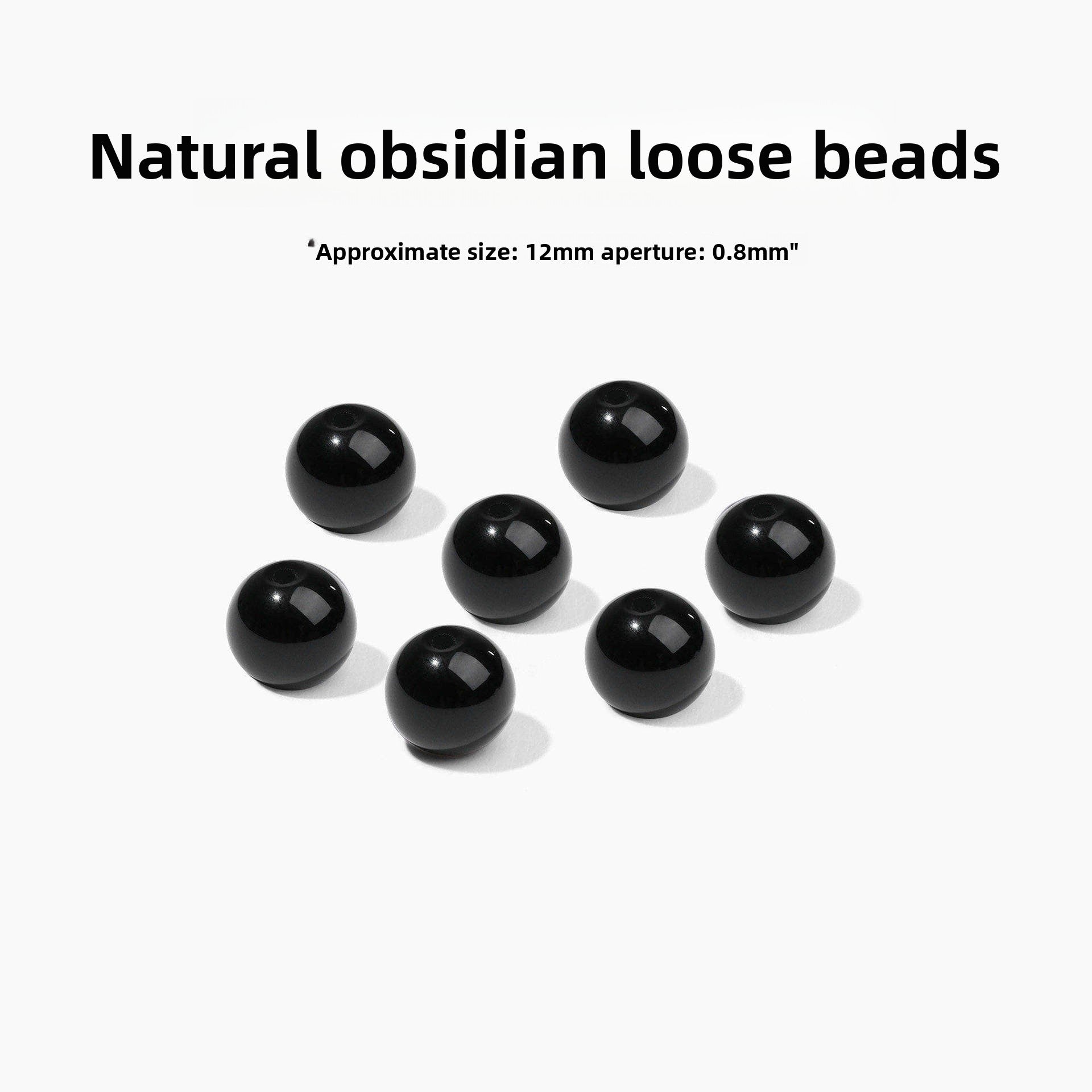 Handmade Red Crystal Beads For Jewelry Making, Diameter 6 Mm, 1 PCS Package