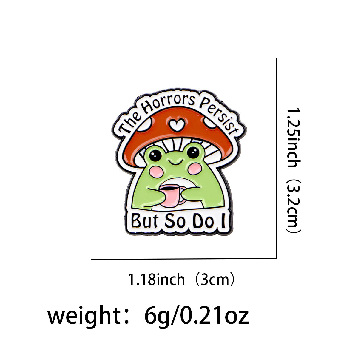 Frog Pin Made Of Zinc Alloy Featuring Metal Craftsmanship
