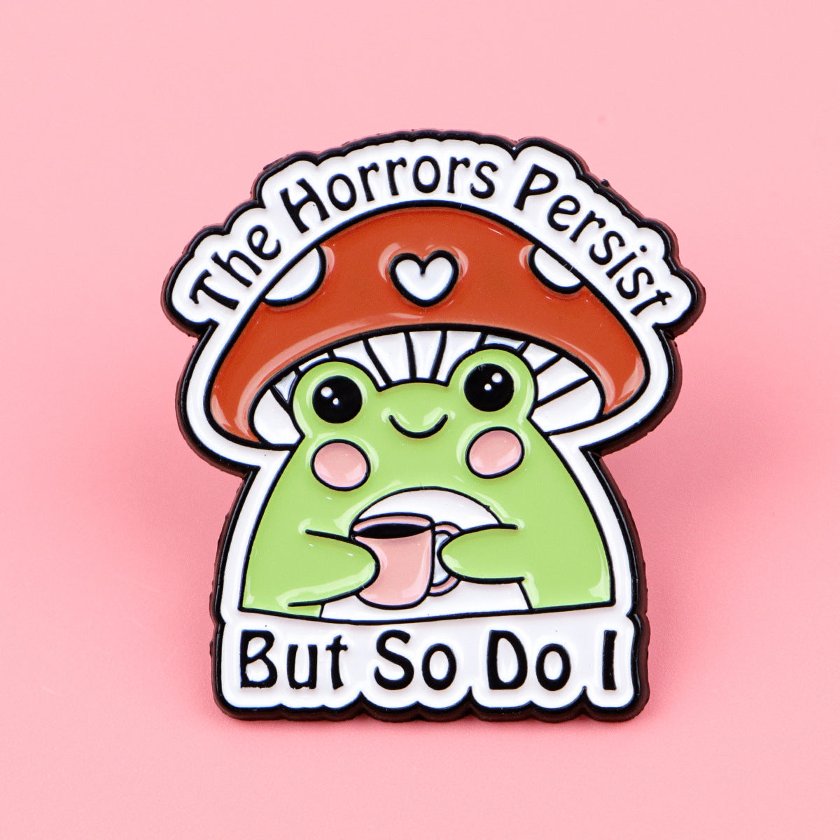 Frog Pin Made Of Zinc Alloy Featuring Metal Craftsmanship