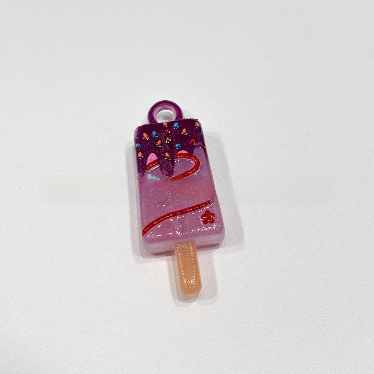 Acrylic Fruit Pendant Featuring Printing Craft, Available In Multicolor Jewelry Accessories