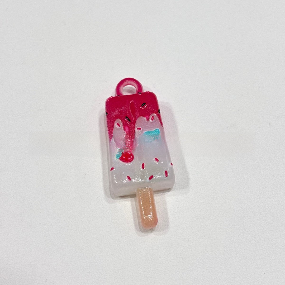 Acrylic Fruit Pendant Featuring Printing Craft, Available In Multicolor Jewelry Accessories