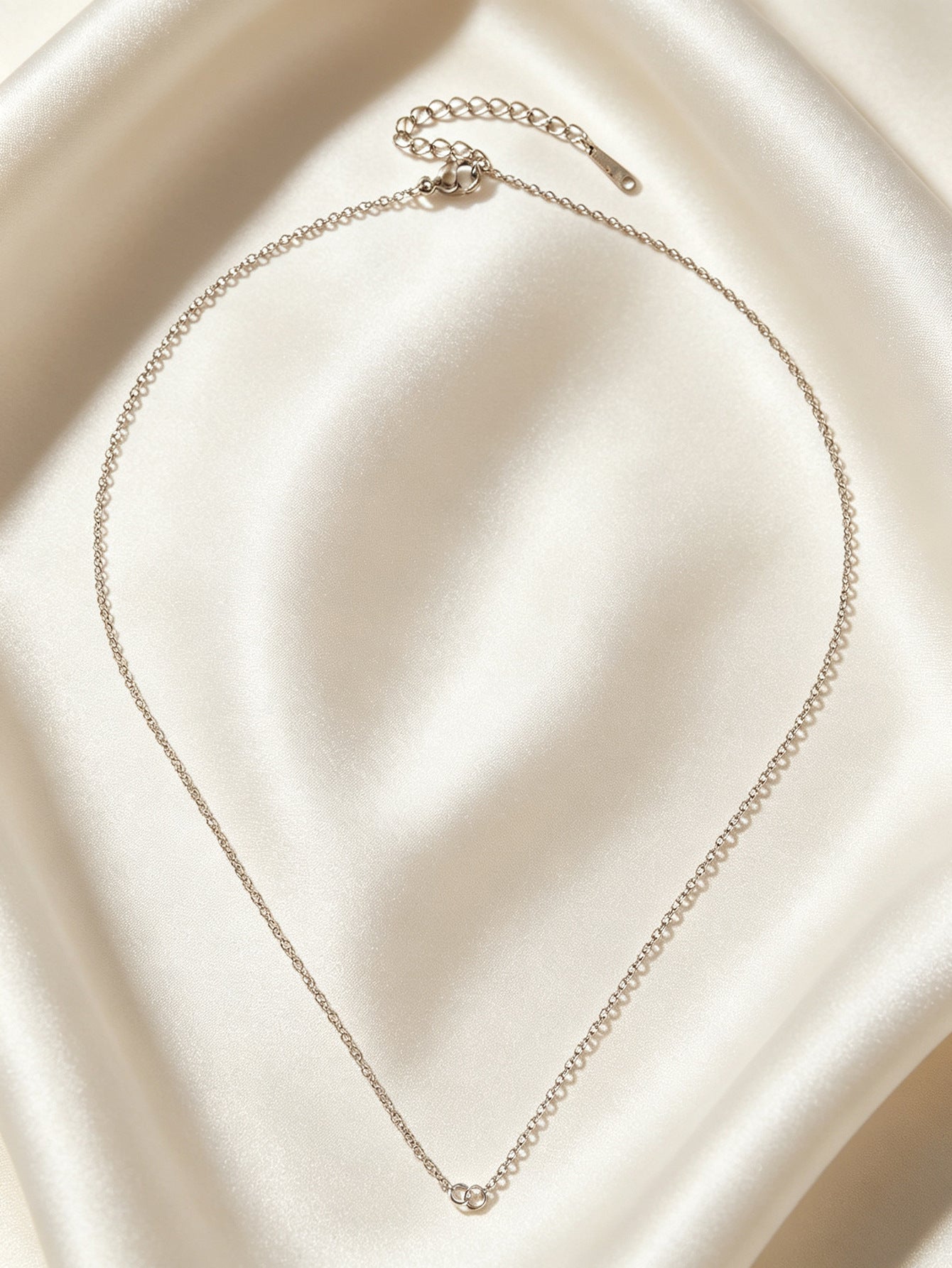Infinity Pendant Made Of Copper With 18K Real Gold Plated Electroplated Finish Featuring Zircon Inlay In Gold